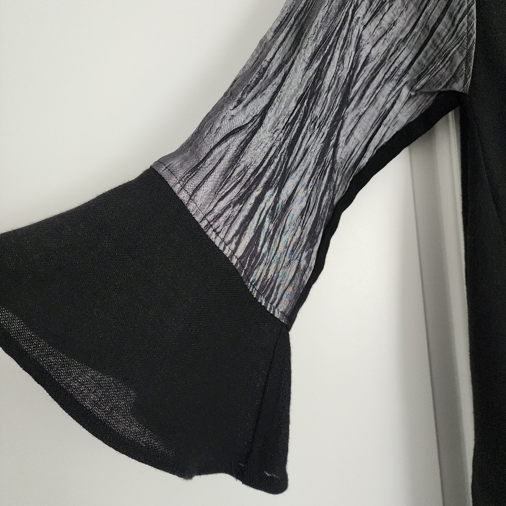 Siewierski Andrzej Statement Piece Flared Sleeve Patchwork Top - Picture 8 of 15